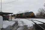 CSX 791 and 5264 with a train at Hagerstown yard